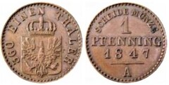 1 pfenning (Prussia) from Germany-States