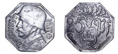25 pfennig (Ciudad de Weilburg-Provincia prusiana de Hesse-Nassau) from Germany-Notgeld