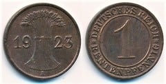 1 rentenpfennig from Germany-Rep. Weimar
