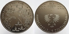 10 euro (600 Years Council of Constance) from Germany-Federal Rep.