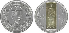 20 diners (Andorran EEC Agreement 1991) from Andorra