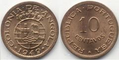 10 centavos (300th Anniversary of the Revolution of 1648) from Angola
