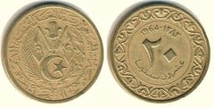 20 centimes from Algeria
