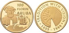 100 florín from Aruba