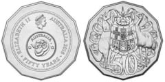 50 cents (50th Anniversary of the Decimal Currency) from Australia