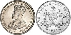 2 shillings (George V) from Australia