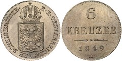 6 kreuzer ((Franz Joseph I) from Austria