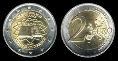 2 euro (50th Anniversary of the Treaty of Rome) from Austria