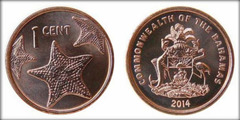 1 cent from Bahamas