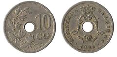 10 centimes (Leopold II - België) from Belgium
