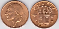 50 centimes (Baldwin I - Belgium) from Belgium