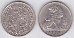 1 franc (Leopold III - België-Belgique) from Belgium