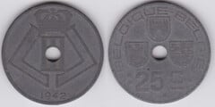 25 centimes (Leopold III - Belgique-België) from Belgium
