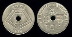 10 centimes (Leopold III - België-Belgique) from Belgium