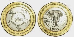 6.000 CFA francs (4 Africa - XXIX Olympic Games 2008 Beijin) from Benin