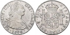 8 reales (Carlos IV) from Bolivia