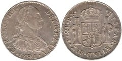 2 reales (Carlos IV) from Bolivia