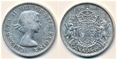 50 cents (Elizabeth II) from Canada