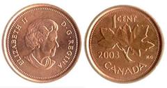 1 cent from Canada