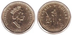 1 dollar (Peacekeeping Monument in Ottawa) from Canada