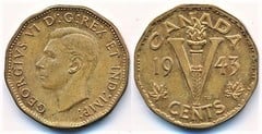 5 cents (George VI) from Canada
