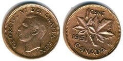 1 cent (George VI) from Canada