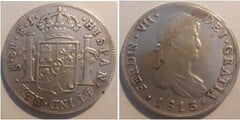 8 reales (Ferdinand VII) from Chile