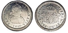 1 real (Ferdinand VII) from Chile