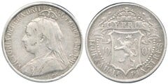 4 1/2 piastres (Reina Victoria) from Cyprus