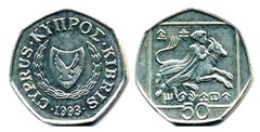 50 cents from Cyprus
