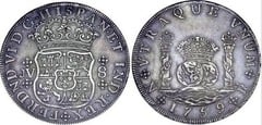 8 reales (Ferdinand VI) from Colombia