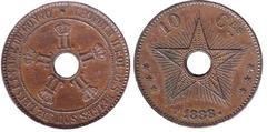 10 centimes from Congo-Free State