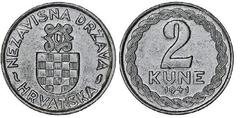 2 kuna from Croatia