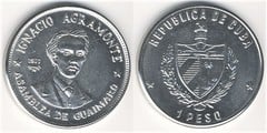1 peso (Ignacio Agramonte) from Cuba