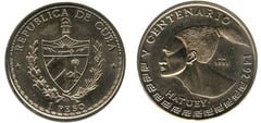 1 peso (Hatuey) from Cuba