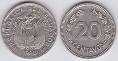 20 centavos from Ecuador