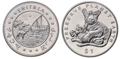 1 dollar (Lion) from Eritrea