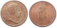1 céntimo (Alfonso XIII) from Spain