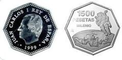 1.500 pesetas (Millennium) from Spain