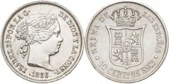 10 centimos de escudo (Elizabeth II) from Spain