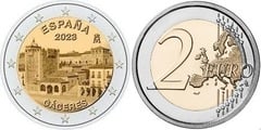 2 euro (UNESCO World Heritage Site - Cáceres) from Spain