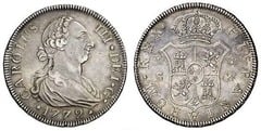 8 reales (Carlos III) from Spain