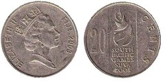 20 cents from Fiji