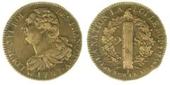 2 sols (Louis XVI) from France