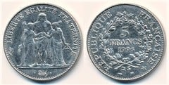 5 francs (200th Anniversary of the French Decimal System) from France