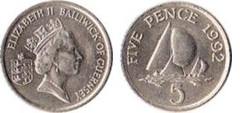 5 pence from Guernsey