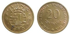 20 centavos (Guinea Portuguesa) from Guinea-Bissau