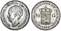 1/2 gulden from Netherlands 