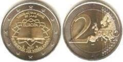 2 euro (50th Anniversary of the Treaty of Rome) from Netherlands 