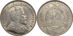 50 cents from British Honduras
